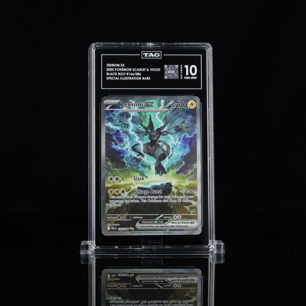 Pokemon Zekrom SIR 166/086 TAG 10