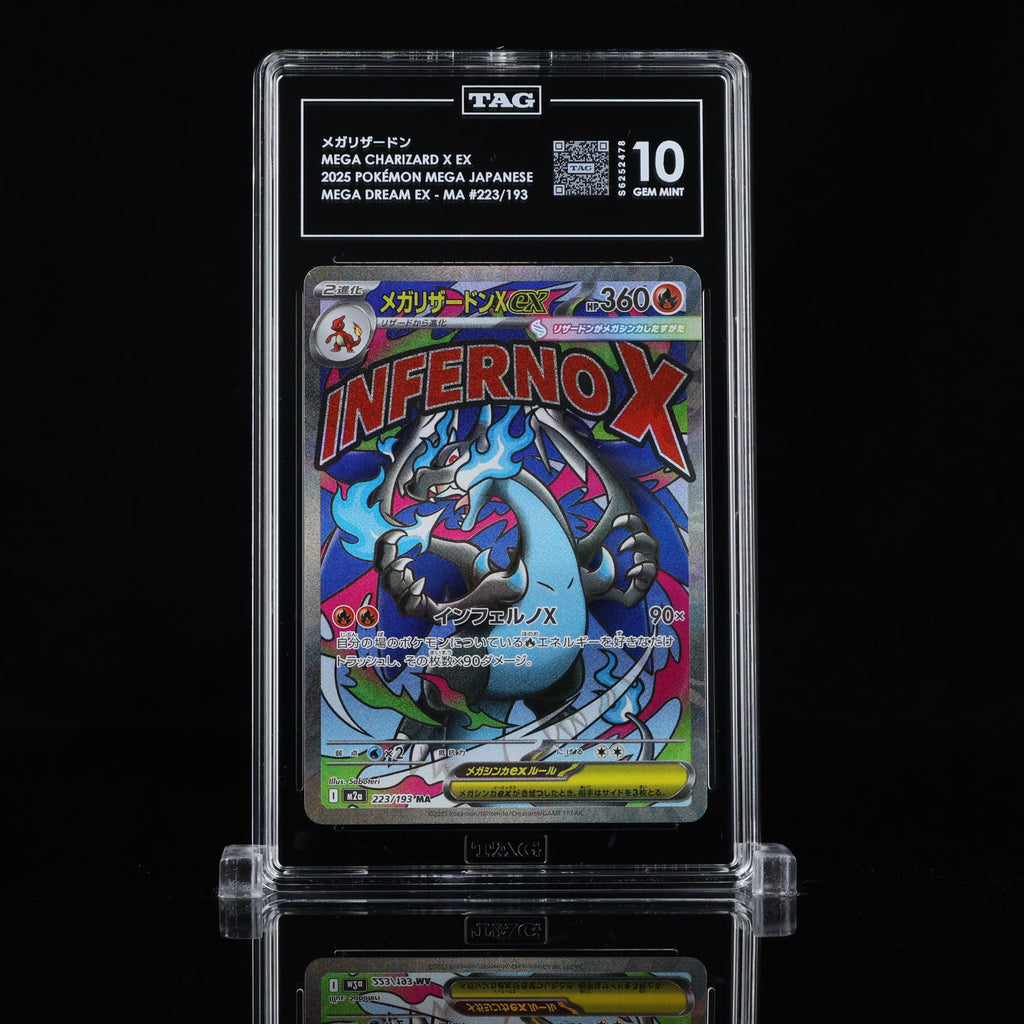 Pokemon Mega Charizard x ex 223/193 TAG 10