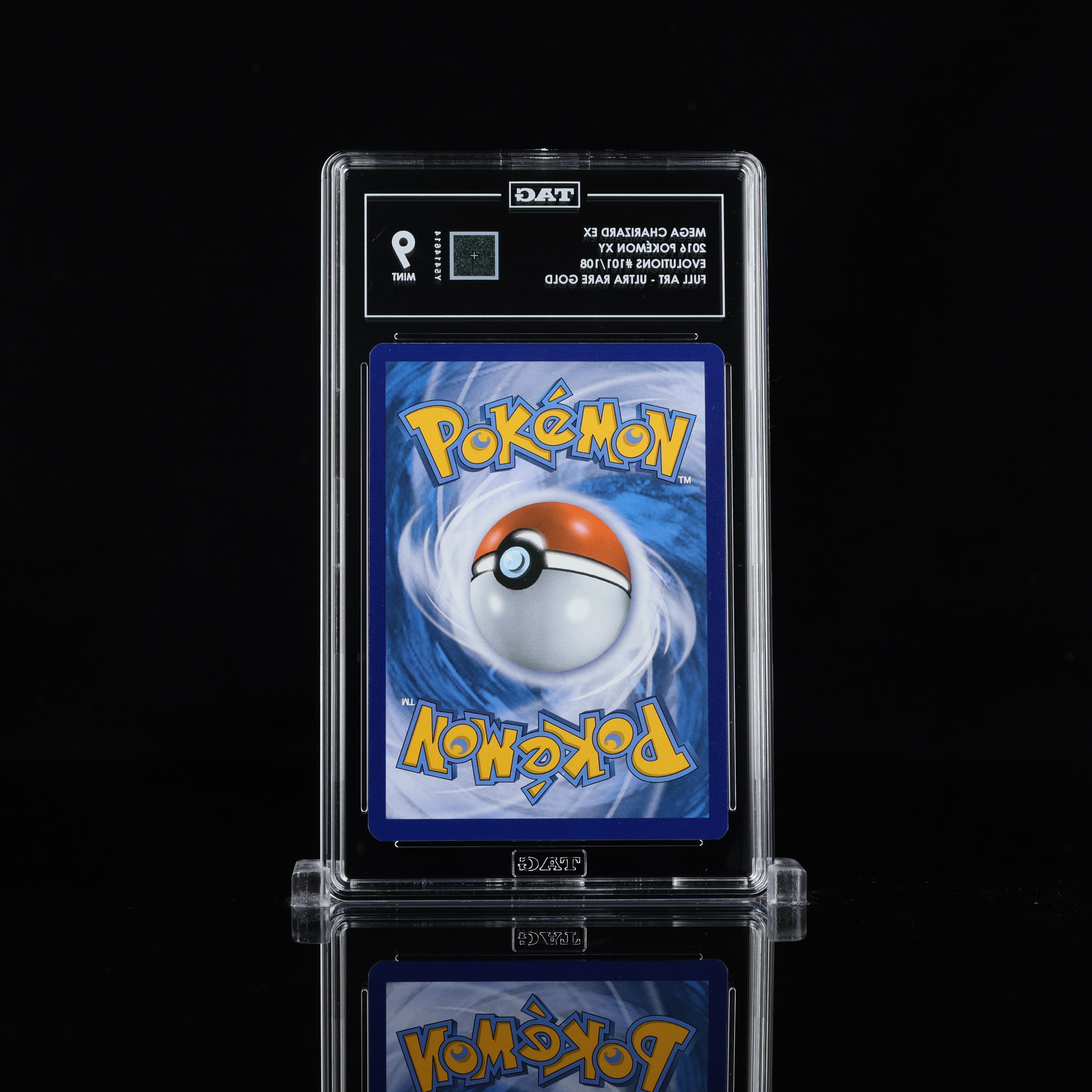 Pokemon 2016 Mega Charizard EX 101/108 TAG 9